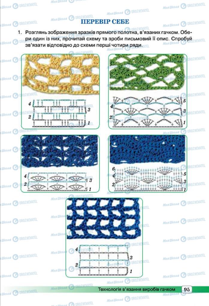 Підручники Трудове навчання 7 клас сторінка 95