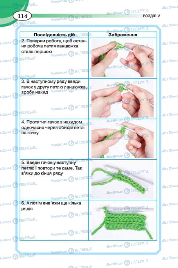 Підручники Трудове навчання 7 клас сторінка 114