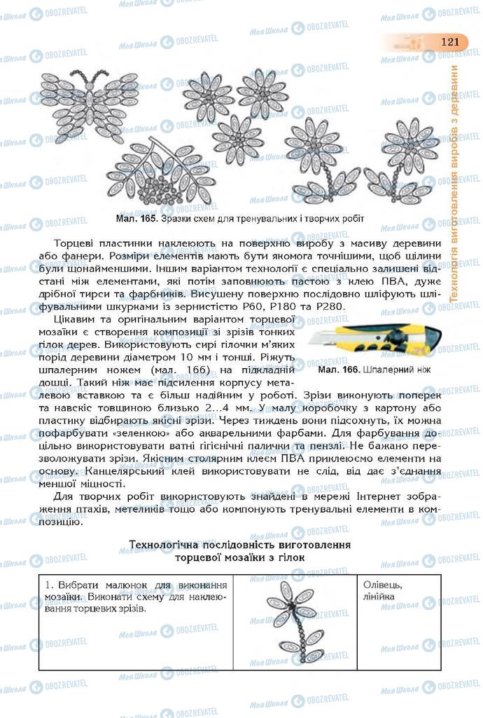 Учебники Трудовое обучение 7 класс страница  121