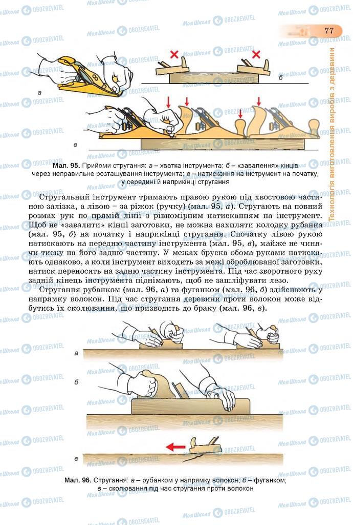 Учебники Трудовое обучение 7 класс страница  77