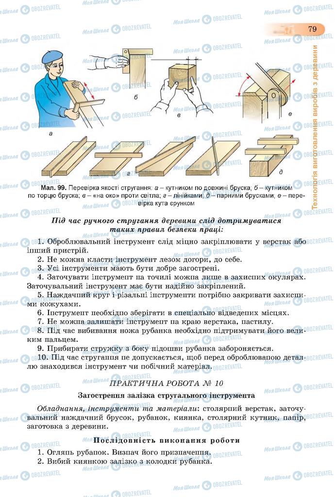 Підручники Трудове навчання 7 клас сторінка  79