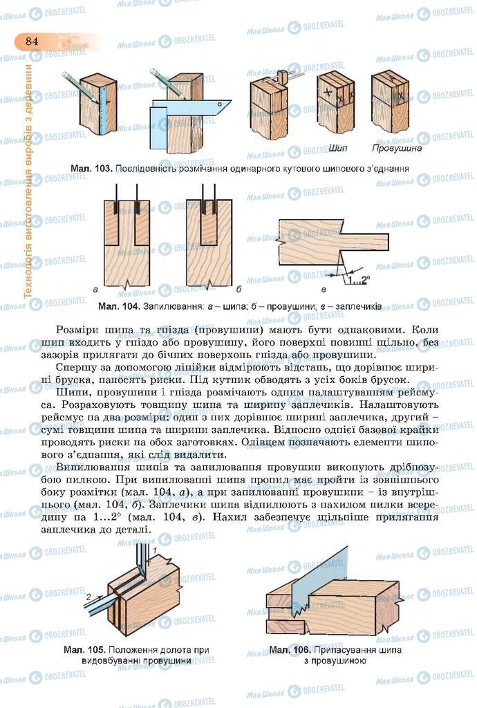 Учебники Трудовое обучение 7 класс страница  84