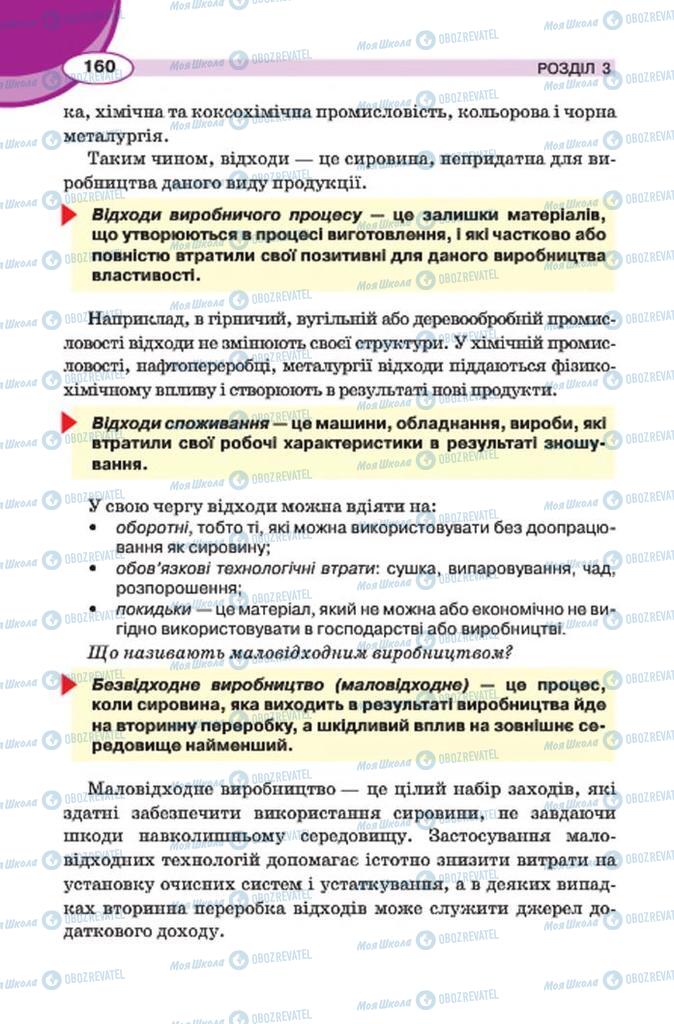 Підручники Трудове навчання 7 клас сторінка 160