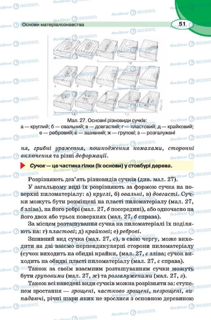 Підручники Трудове навчання 7 клас сторінка 51