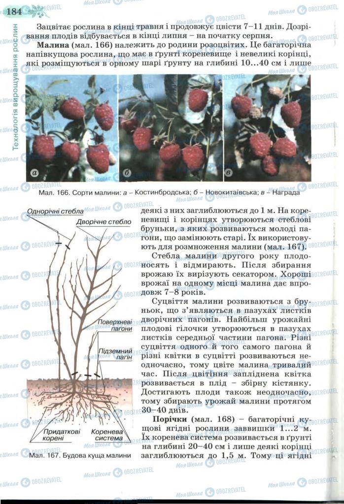 Учебники Трудовое обучение 7 класс страница 184