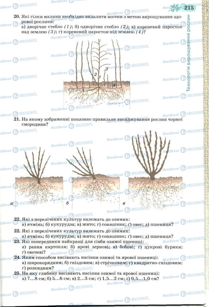 Підручники Трудове навчання 7 клас сторінка 215