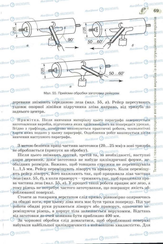 Підручники Трудове навчання 7 клас сторінка 69