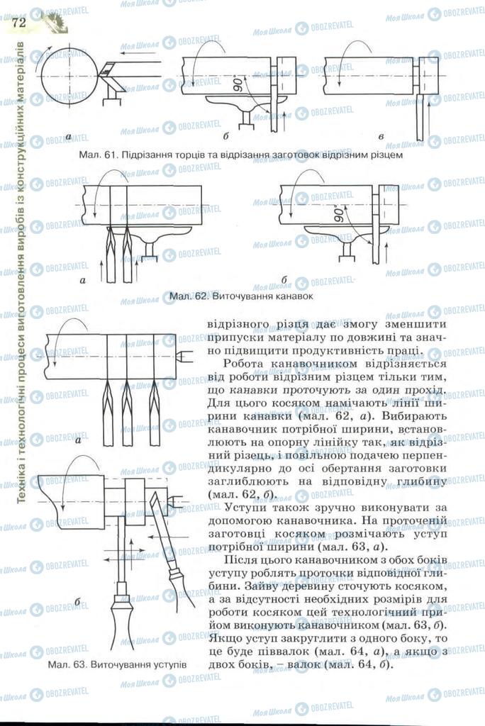 Учебники Трудовое обучение 7 класс страница 72