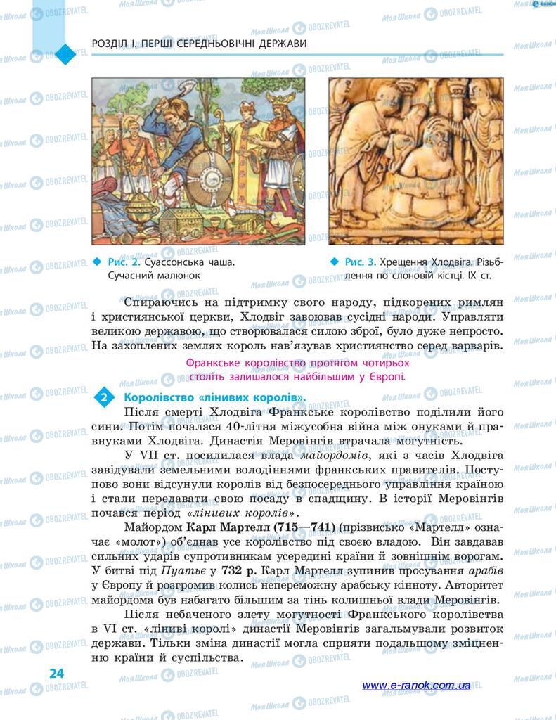 Підручники Всесвітня історія 7 клас сторінка 24