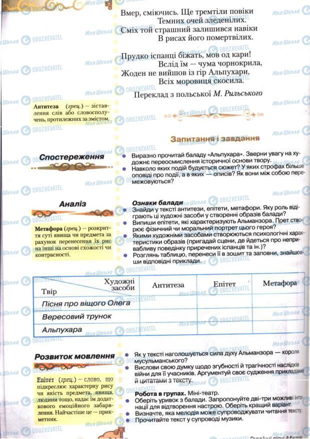 Учебники Зарубежная литература 7 класс страница 63