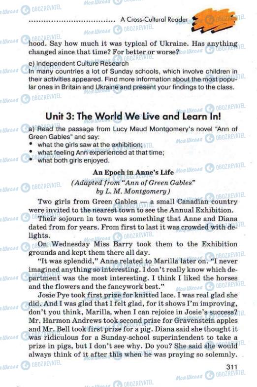 Підручники Англійська мова 11 клас сторінка 311