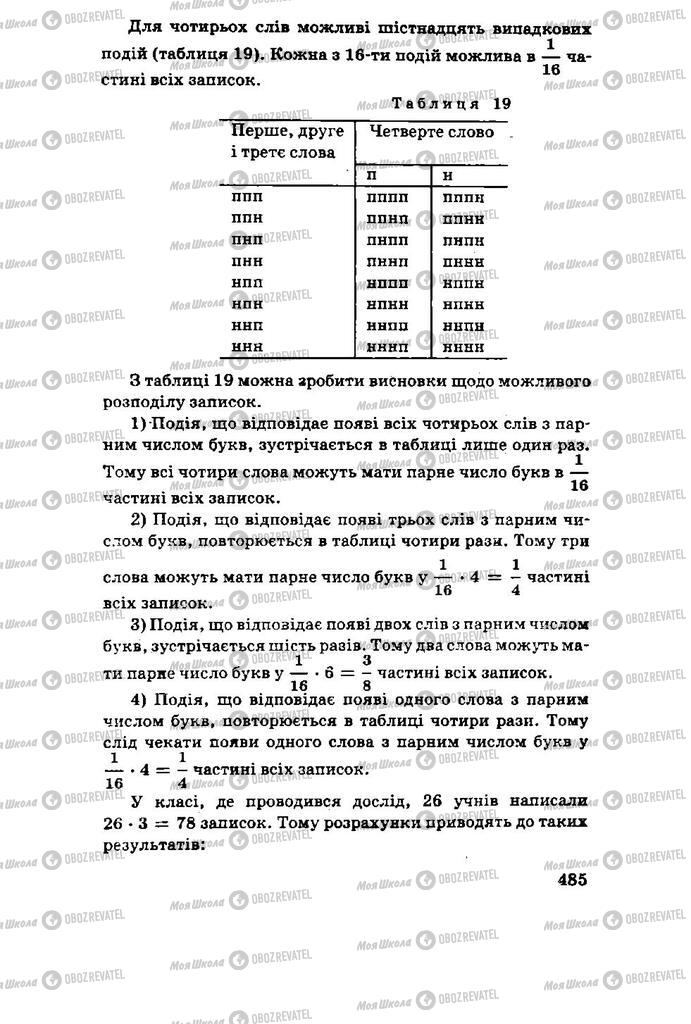 Учебники Алгебра 11 класс страница 485