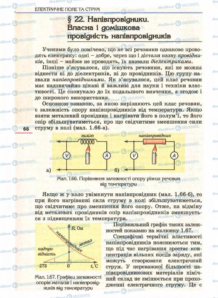 Учебники Физика 11 класс страница  66