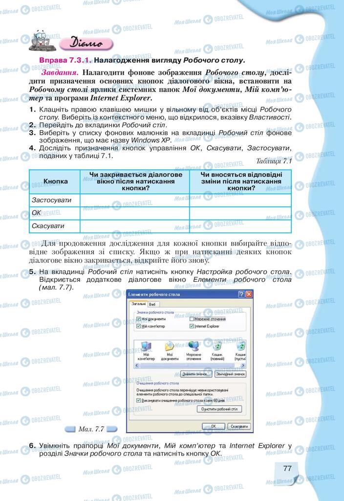 Учебники Информатика 9 класс страница 77