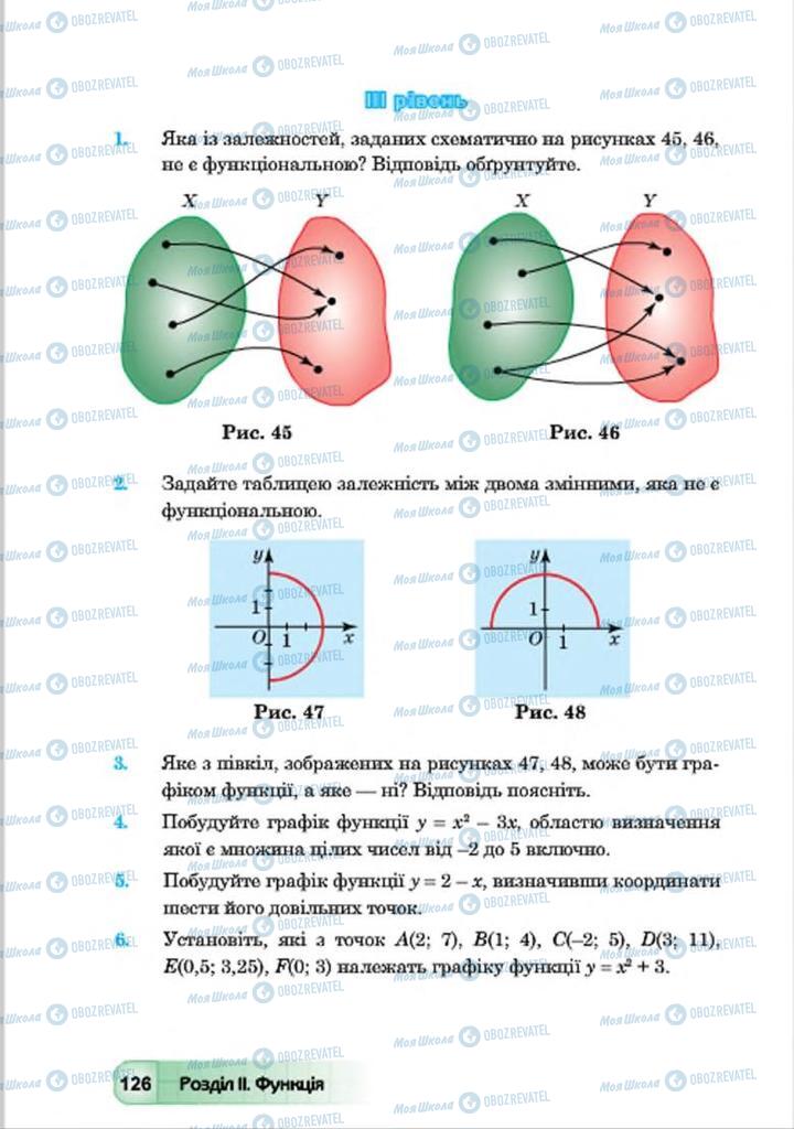 Підручники Алгебра 7 клас сторінка 126