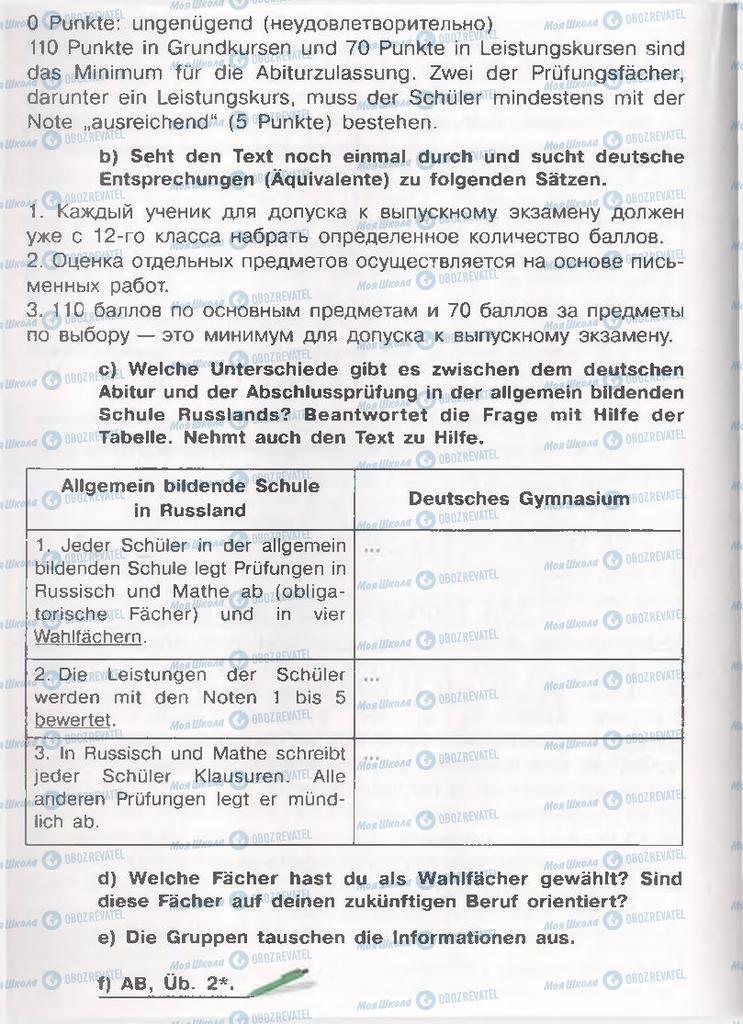 Учебники Немецкий язык 11 класс страница  17