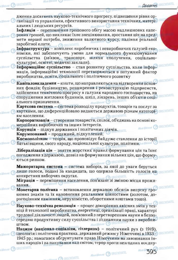 Підручники Історія України 11 клас сторінка 395