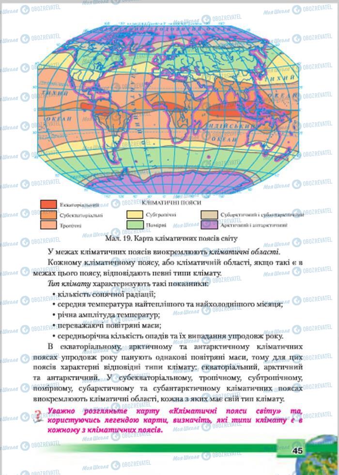 Учебники География 7 класс страница 45