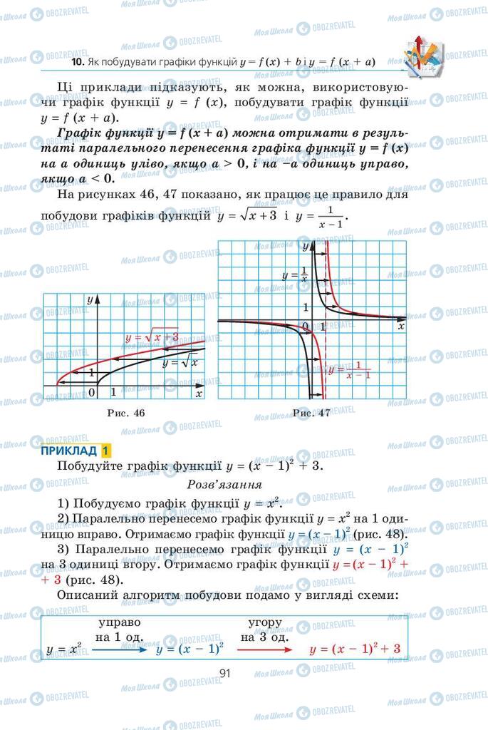 Учебники Алгебра 9 класс страница  91