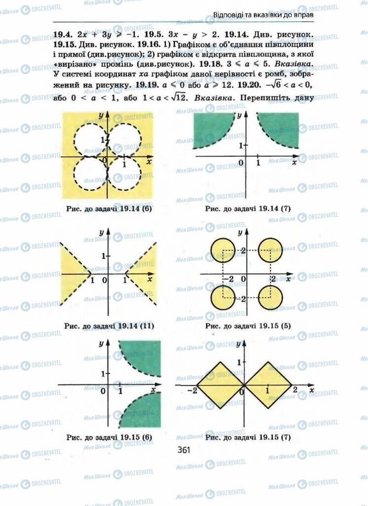 Учебники Алгебра 9 класс страница 361