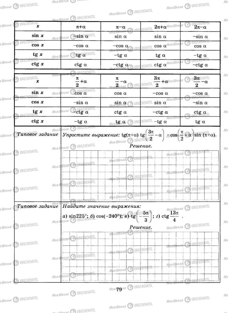 Учебники Алгебра 9 класс страница  79