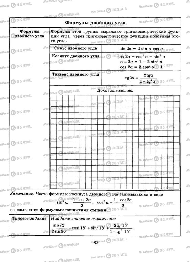 Учебники Алгебра 9 класс страница  82