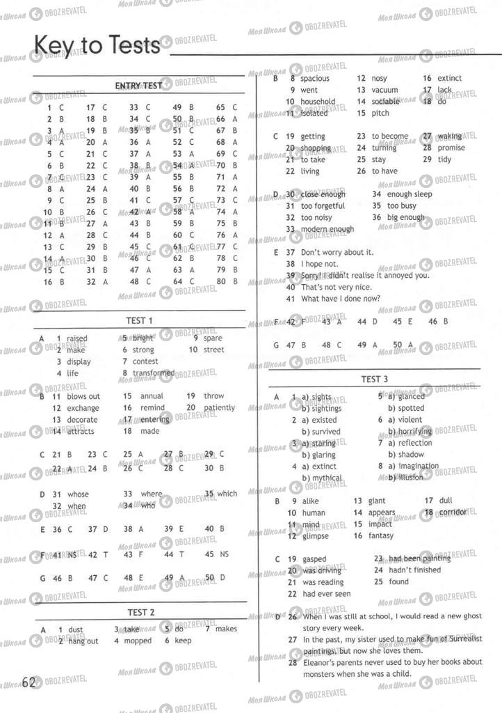 Учебники Английский язык 9 класс страница  62