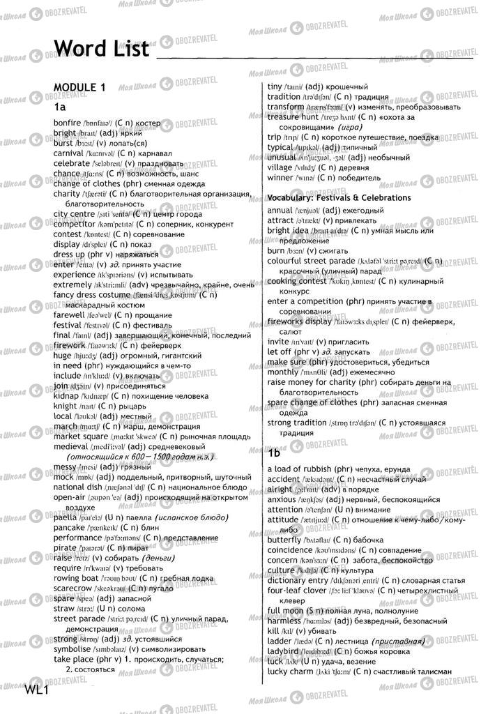 Підручники Англійська мова 9 клас сторінка 191
