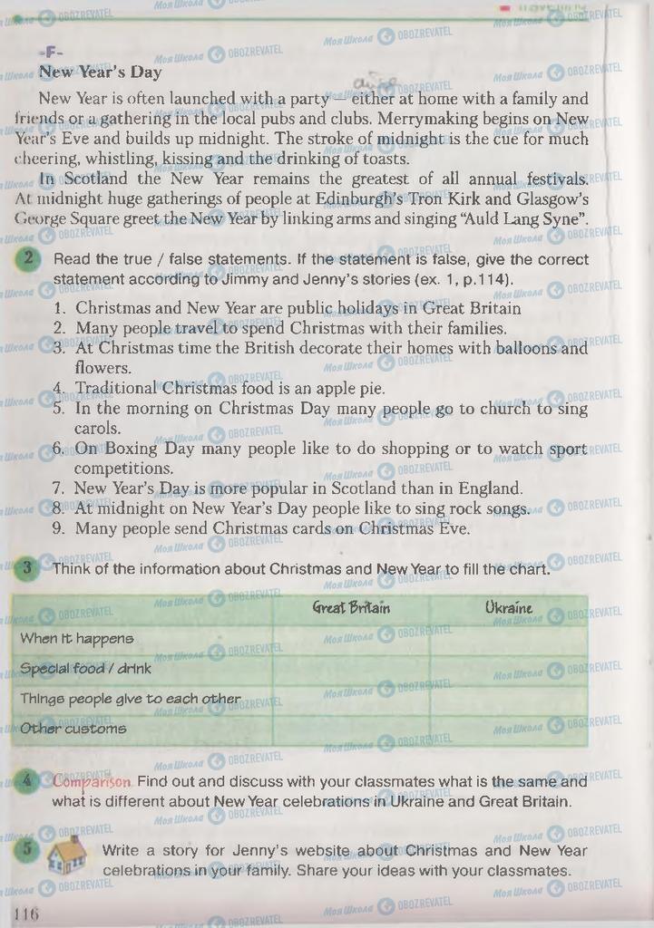Учебники Английский язык 9 класс страница 116
