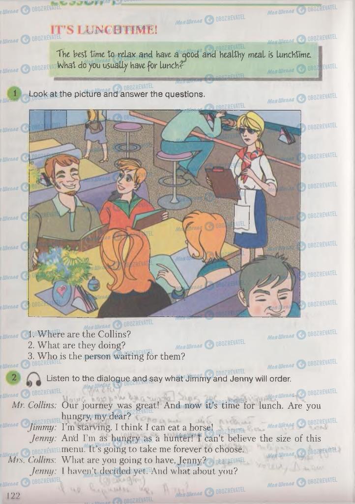 Учебники Английский язык 9 класс страница 122