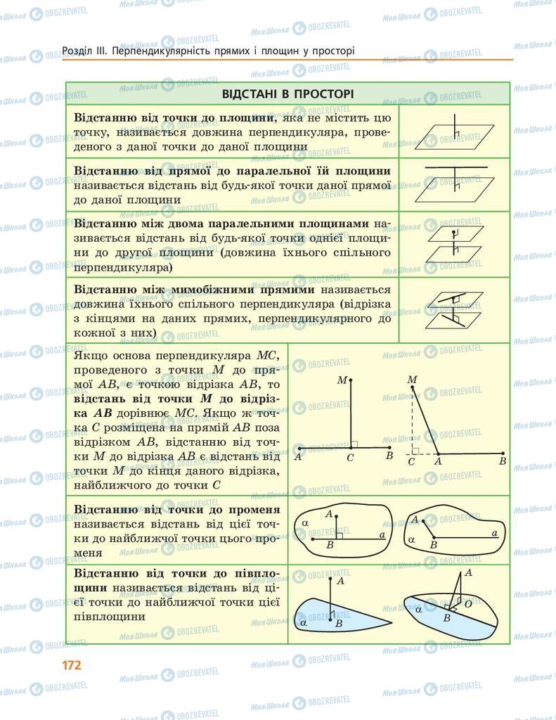 Учебники Геометрия 10 класс страница 172