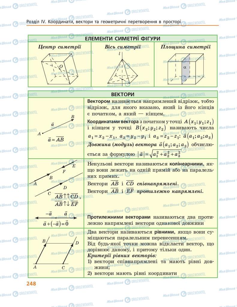 Учебники Геометрия 10 класс страница 248