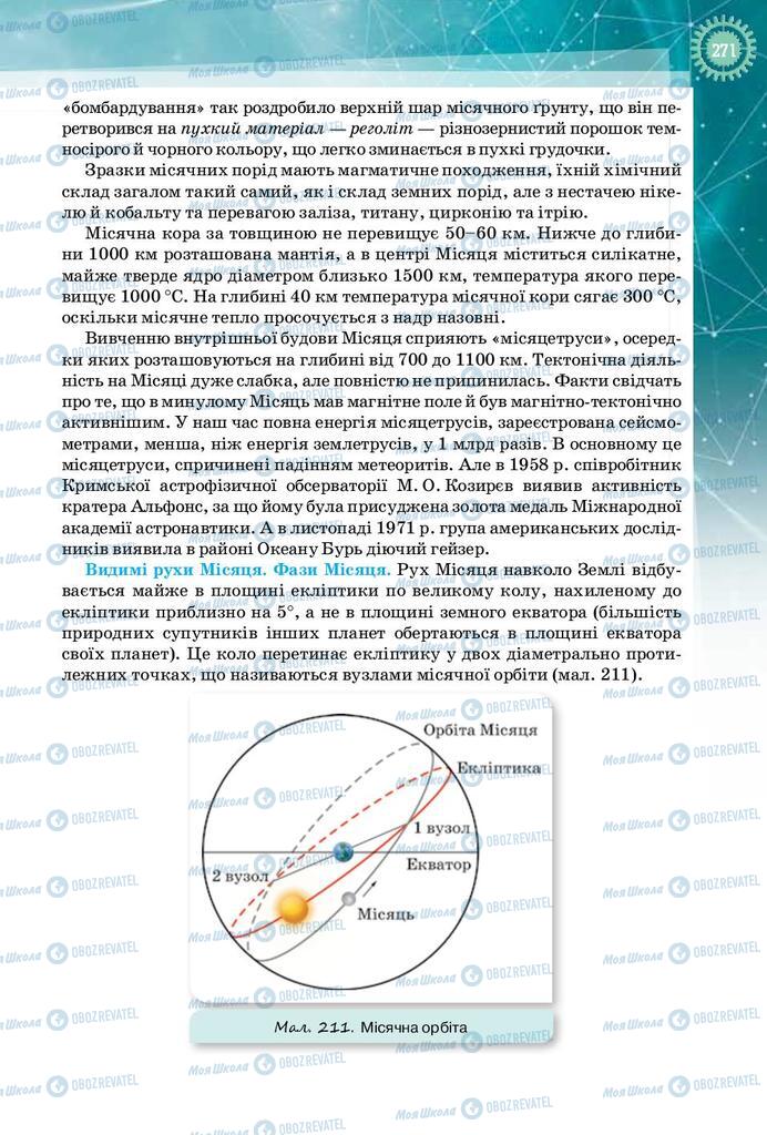 Підручники Фізика 10 клас сторінка 271