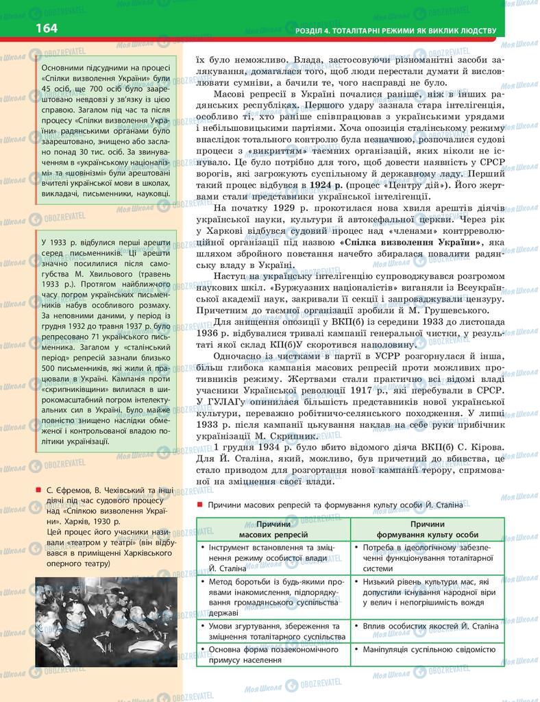 Учебники История Украины 10 класс страница 164