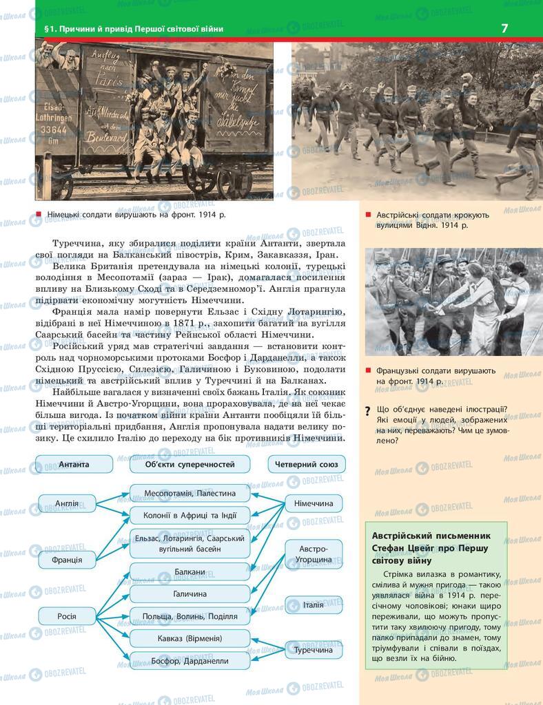 Підручники Історія України 10 клас сторінка 7