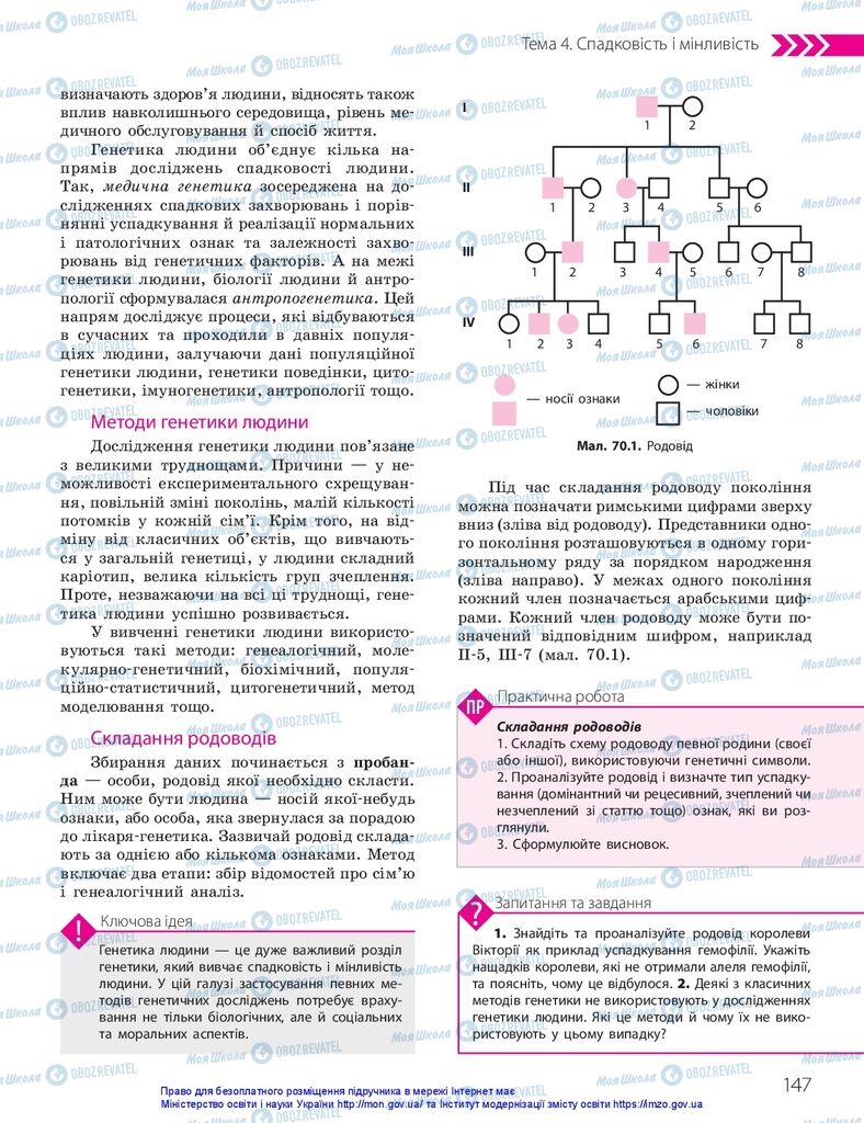 ГДЗ Биология 10 класс страница  147