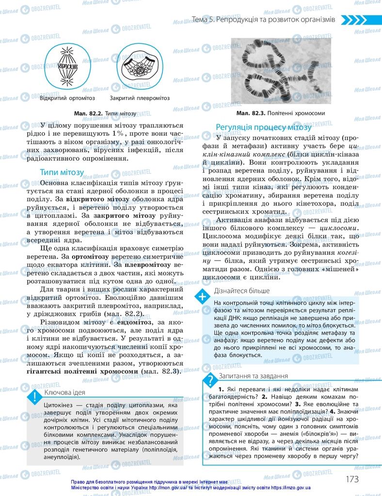 ГДЗ Біологія 10 клас сторінка  173