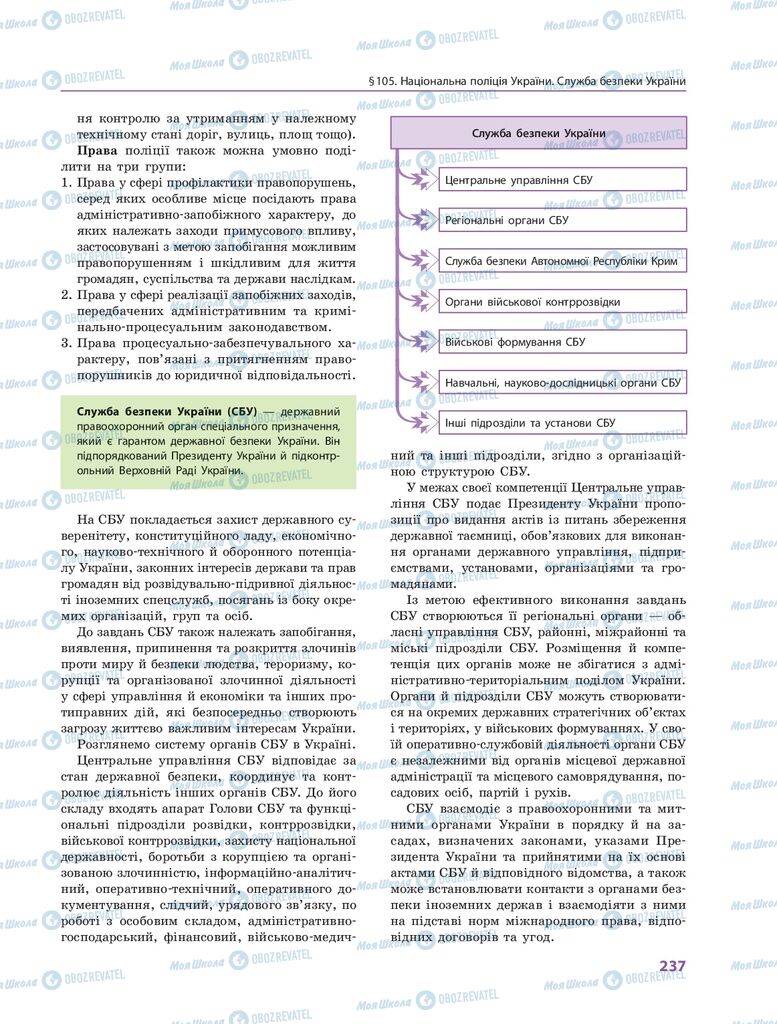 ГДЗ Правознавство 10 клас сторінка  237