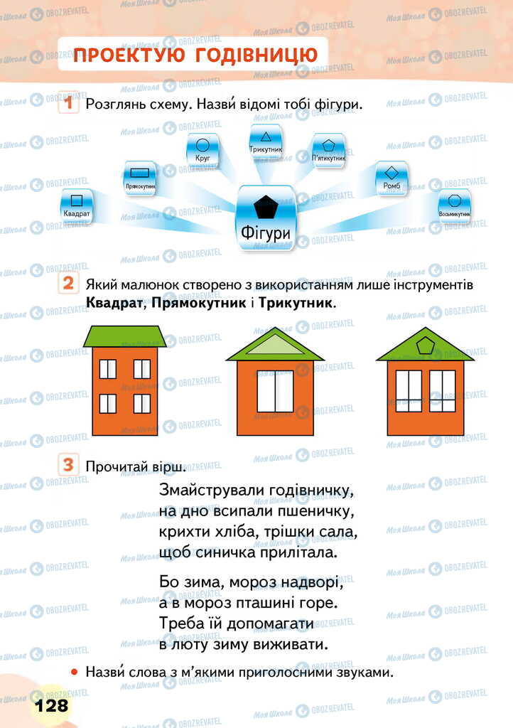 Підручники Я досліджую світ 2 клас сторінка  128