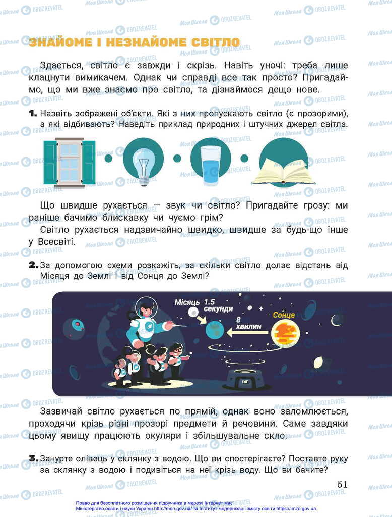 Підручники Я досліджую світ 2 клас сторінка 51