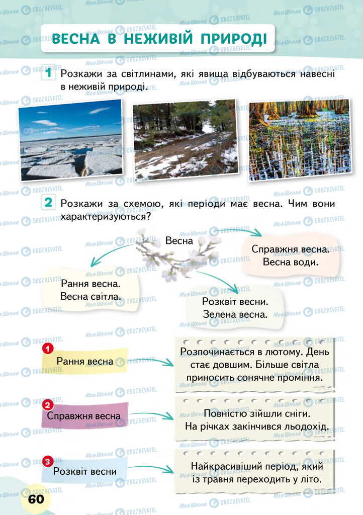 Підручники Я досліджую світ 2 клас сторінка 60