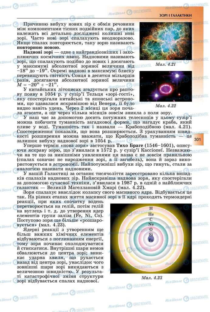Підручники Фізика 11 клас сторінка 301