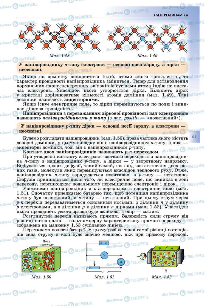 Учебники Физика 11 класс страница 41
