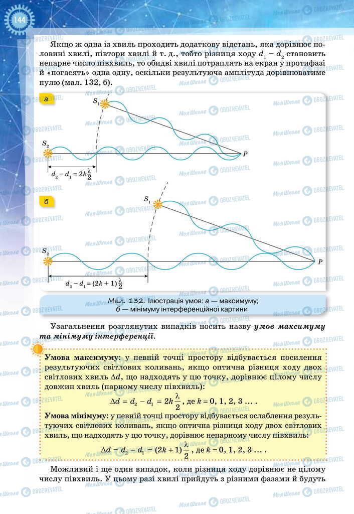 Підручники Фізика 11 клас сторінка 144