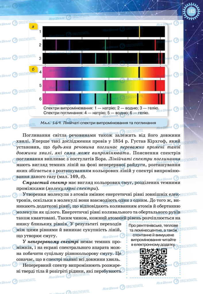 Підручники Фізика 11 клас сторінка 183