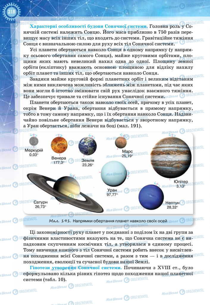 Підручники Фізика 11 клас сторінка 218