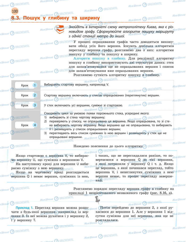 Підручники Інформатика 11 клас сторінка 100