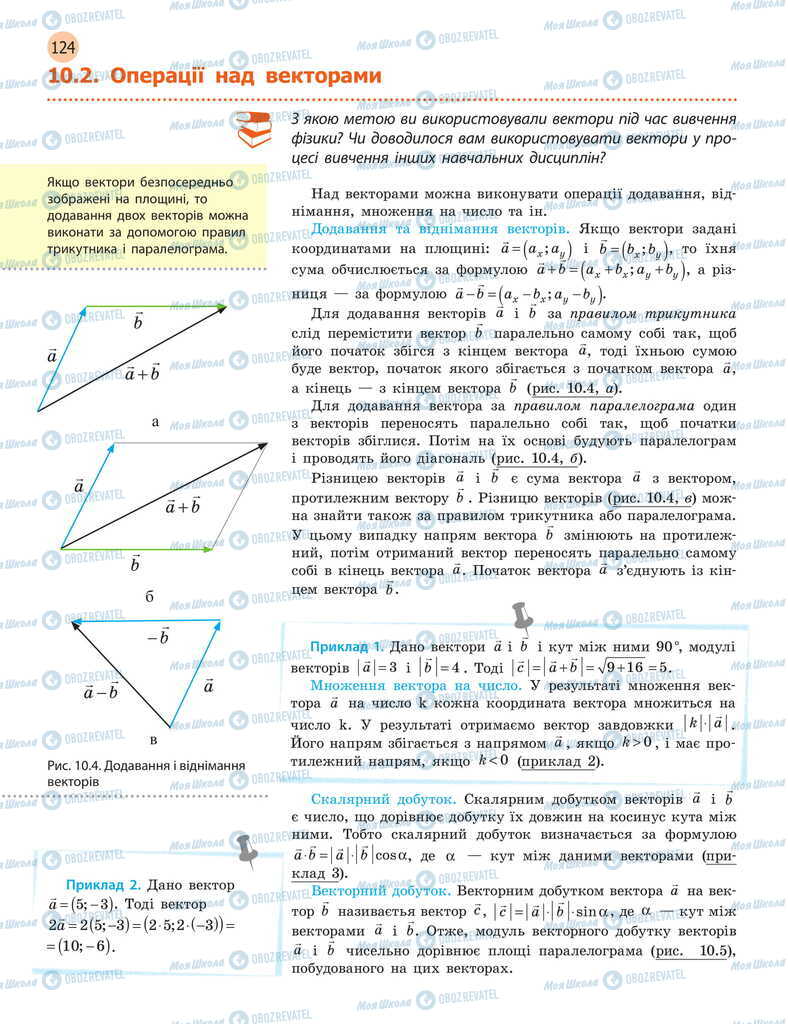 Підручники Інформатика 11 клас сторінка 124