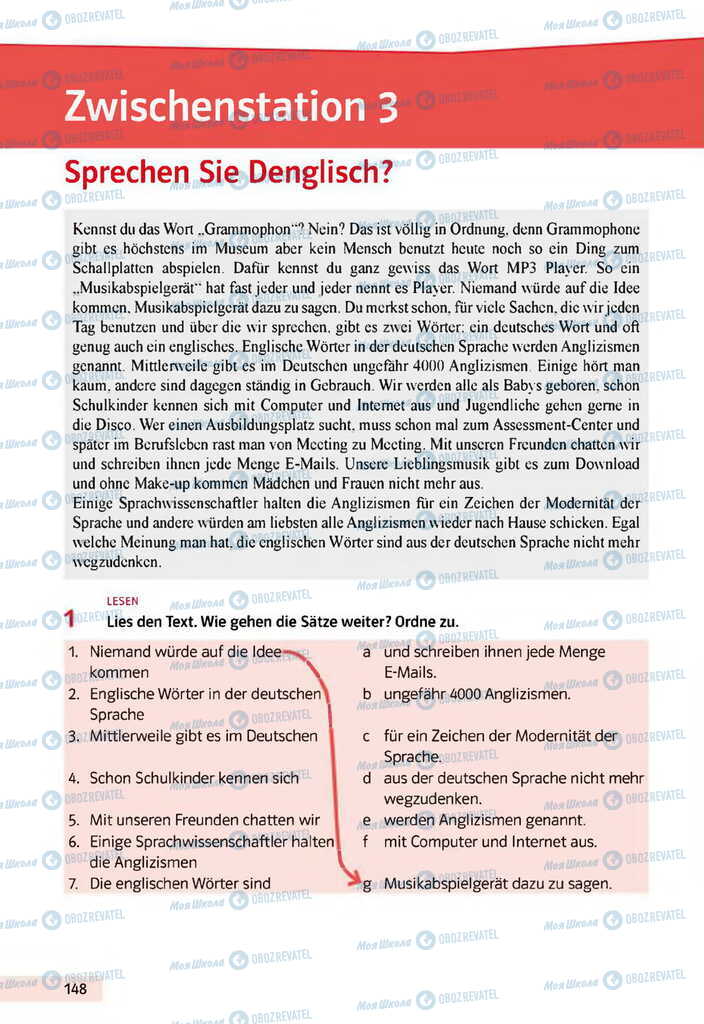 Учебники Немецкий язык 11 класс страница  148