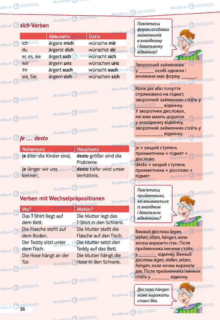 Учебники Немецкий язык 11 класс страница 36